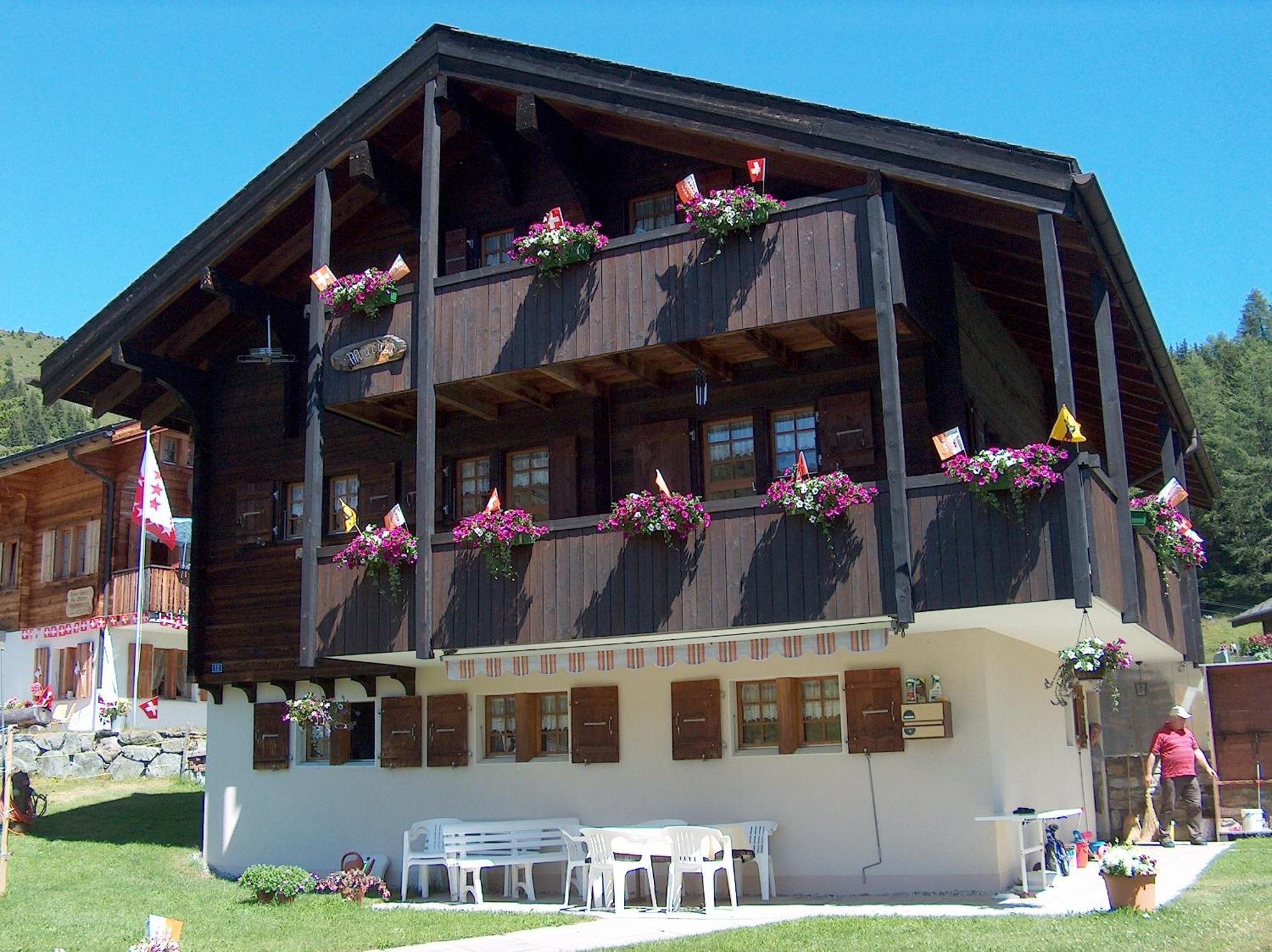 Chalet Marder Riederalp Eksteriør billede